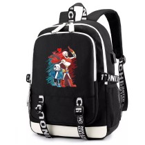 Рюкзак Санс и Папирус (Undertale) черный с USB-портом №2