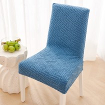 Синий чехол для стула