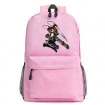 Рюкзак Леви Аккерман (Атака титанов) розовый №1