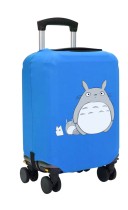 Чехол на чемодан S - Тоторо (Totoro) синий №2