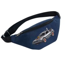 Поясная сумка Назад в будущее синяя №4