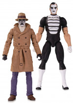 Фигурки Хранители — Doomsday Clock Rorschach & Mime 2-Pack