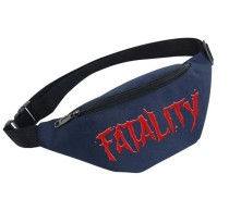 Поясная сумка Мортал комбат (Mortal Kombat) синяя №2