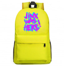 Рюкзак Аркейн (League of Legends) желтый №7