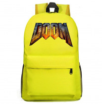 Рюкзак Дум (Doom) желтый №4