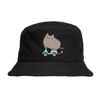 Панама Пушин на скутере черная №1