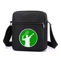 Сумка через плечо Большой тенис черная №1