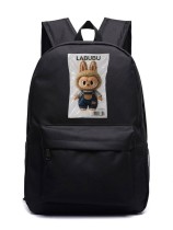 Рюкзак Лабубу в пакете (Labubu) черный №1