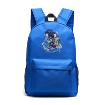 Рюкзак персонажи из аниме (Demon slayer) синий №1