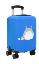 Чехол на чемодан M - Тоторо (Totoro) синий №2
