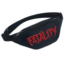 Поясная сумка Мортал комбат (Mortal Kombat) черная №2