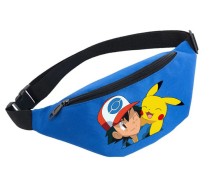 Поясная сумка Покемоны (Pokemon) голубая №1