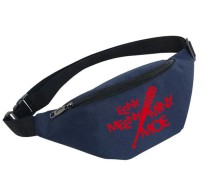Поясная сумка Ходячие мертвецы (Walking Dead) синяя №3