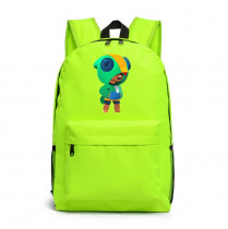 Рюкзак Леон Браво Старс (Brawl Stars) зеленый №4