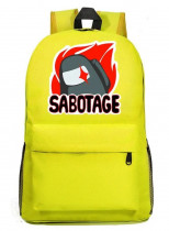 Рюкзак Амонг Ас (Among US) желтый №1