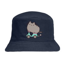 Панама Пушин на скутере синяя №1