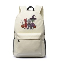 Рюкзак Шито, Крыто и Корыто (The Nightmare Before Christmas) белый №3