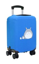 Чехол на чемодан L - Тоторо (Totoro) синий №2