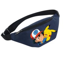 Поясная сумка Покемоны (Pokemon) синяя №1