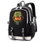Рюкзак шлем  MARK VI (HALO) черный с USB-портом №1