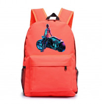 Рюкзак Киберпанк (Cyberpunk 2077) оранжевый №5