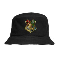 Панама герб Хогвартса (Harry Potter) черная №2