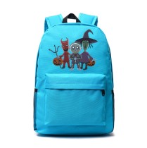 Рюкзак Шито, Крыто и Корыто (The Nightmare Before Christmas) голубой №3