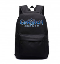 Рюкзак Геншин Импакт (Genshin Impact) черный №1