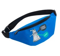 Поясная сумка Доктор Кто (Doctor Who) голубая №7