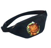 Поясная сумка Мой сосед Тоторо черная №4