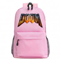 Рюкзак Дум (Doom) розовый №4