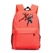 Рюкзак Железный человек и Капитан Америка (Avengers) оранжевый №7