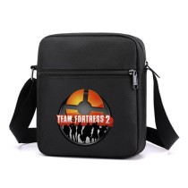 Сумка через плечо Тим Фортресс 2 (Team Fortress 2) черная №1