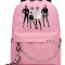 Рюкзак Black Pink розовый с цепью №2