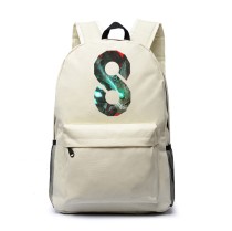 Рюкзак логотип Кайдзю №8 (Kaiju 8) белый №3