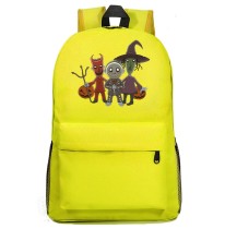 Рюкзак Шито, Крыто и Корыто (The Nightmare Before Christmas) желтый №3