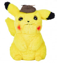 Мягкая игрушка Пикачу из фильма "Покемон Детектив Пикачу" - Pikachu