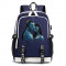 Рюкзак герои Аватара  (Avatar) синий с USB-портом №1