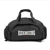 Сумка-рюкзак Кикбоксинг (Kickboxing) черная №3