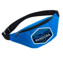 Поясная сумка Аватар (Avatar) голубая №3