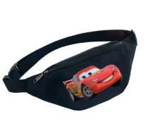 Поясная сумка Тачки (Cars) черная №1