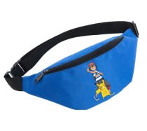 Поясная сумка Покемоны (Pokemon) голубая №2