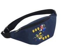 Поясная сумка Супер Марио (Super Mario) синяя №2
