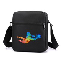 Сумка через плечо Футбол (Football) черная №1