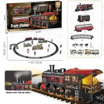 Железная дорога с электропоездом Локомотив - Train (46 деталей)