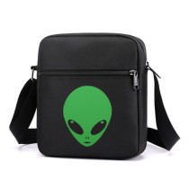 Сумка через плечо Инопланетянин (UFO) черная №1