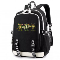 Рюкзак Гремлины (Gremlins) черный с USB-портом №5