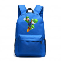 Рюкзак Луиджи и Йоши (Mario) синий №3