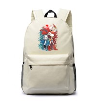 Рюкзак Санс и Папирус (Undertale) белый №2