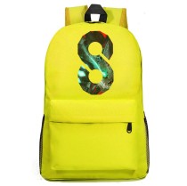 Рюкзак логотип Кайдзю №8 (Kaiju 8) желтый №3
